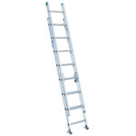 Werner 16ft Aluminum D-Rung Extension Ladder D1216-2
